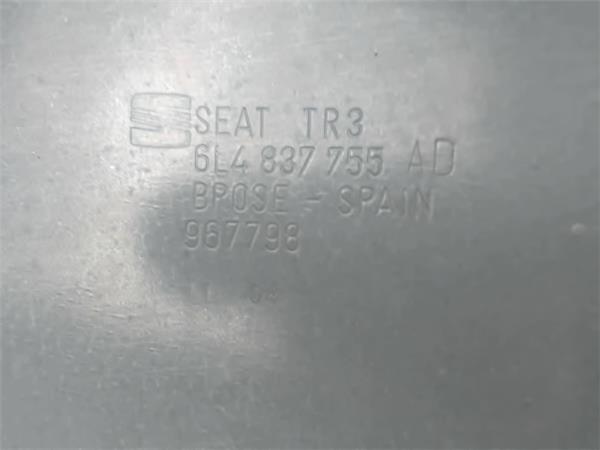 SEAT Ibiza 3 generation (2002-2008) Стеклоподъемник передней левой двери 6L4837751EE, 6L4837755AD 19582211