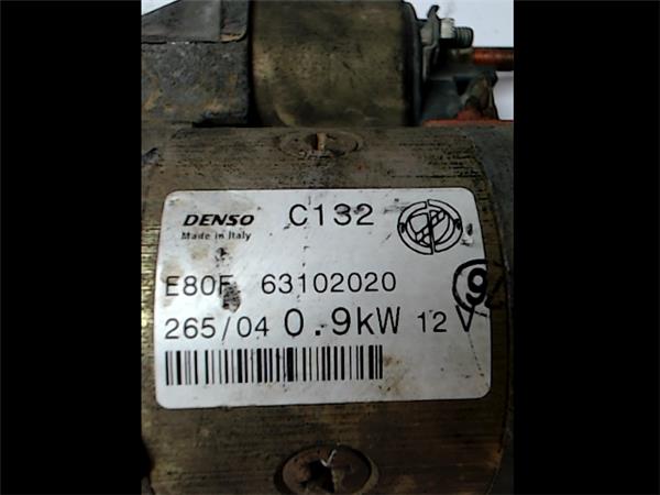 FIAT Seicento 1 generation (1998-2010) Starter Motor 63102020 21704082