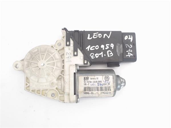 SEAT Leon 2 generation (2005-2012) Front venstre dør vindusregulator motor 1C0959801B,105402-301 21114021