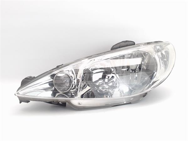 PEUGEOT 206 1 generation (1998-2009) Front Left Headlight 9628666880 21114705