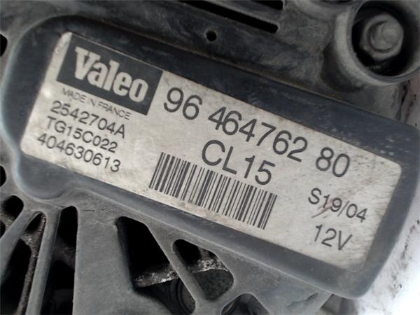 CITROËN Berlingo 1 generation (1996-2012) Alternator 9646476280,2542704A 20500267