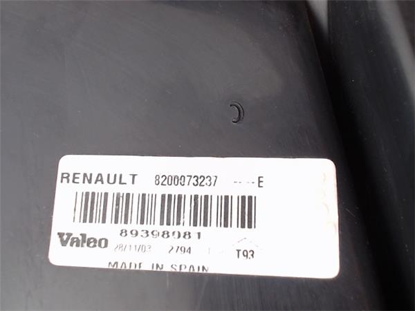 RENAULT Megane 2 generation (2002-2012) Jobb hátsó lámpa  8200073237, 89398081 24389202