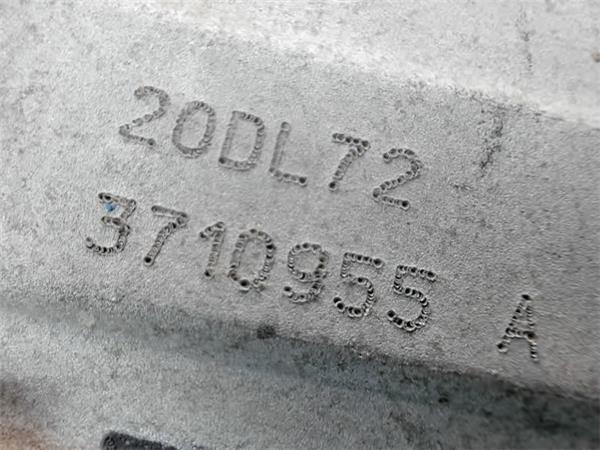PEUGEOT 206 1 generation (1998-2009) Greičių dėžė (pavarų dėžė) 20DL72, 3710955A 19581575