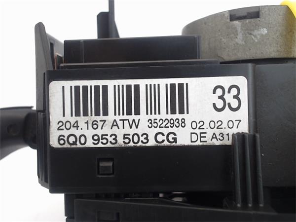 VOLKSWAGEN 4 generation (2001-2009) Vrid omkopplarvredet 6q0953503cg 24401228