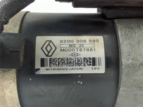 RENAULT Clio 2 generation (1998-2013) Indítómotor 8200584675 21113499