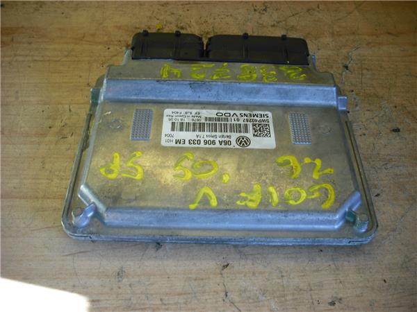 VOLKSWAGEN Golf Plus 2 generation (2009-2014) Other Control Units 06A906033EM, 5WP40267 24986902