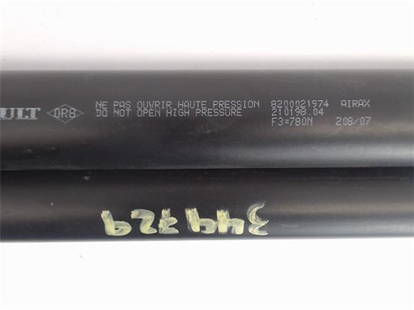 RENAULT Espace 4 generation (2002-2014) Правий газовий демпфер задньої дверці 8200021974,ESTZSA07016 24389643