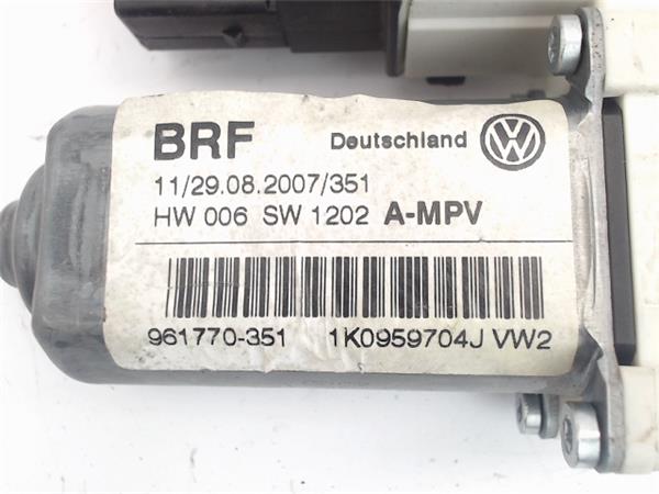 VOLKSWAGEN Touran 1 generation (2003-2015) Motor de control geam ușă  dreapta spate 1k0959704j 25160590