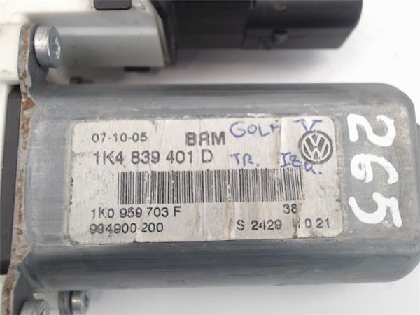 VOLKSWAGEN Golf 5 generation (2003-2009) Rear Left Door Window Control Motor (1K0959703F), (1K4839401D)(993424-200) 24700446