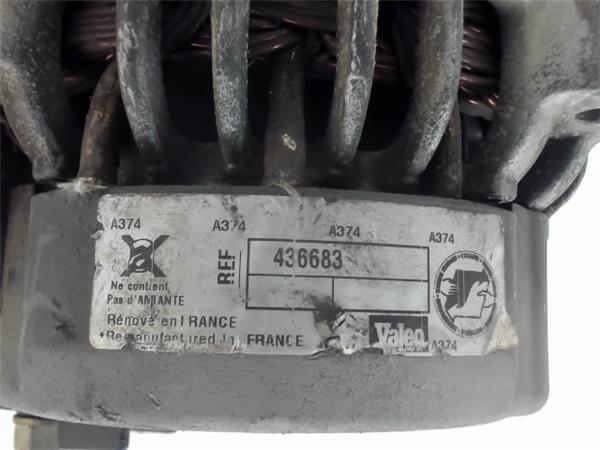 OPEL Vectra C (2002-2005) Alternator 436683,10479923 19585011