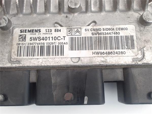 CITROËN C3 1 generation (2002-2010) Другие блоки управления 5ws40110ct,hw9648624280 24598019