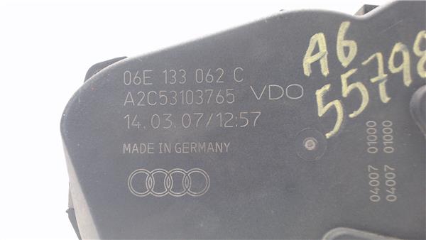 AUDI A6 C6/4F (2004-2011) Σώμα πεταλούδας 06E133062C,A2C53103765 24990034