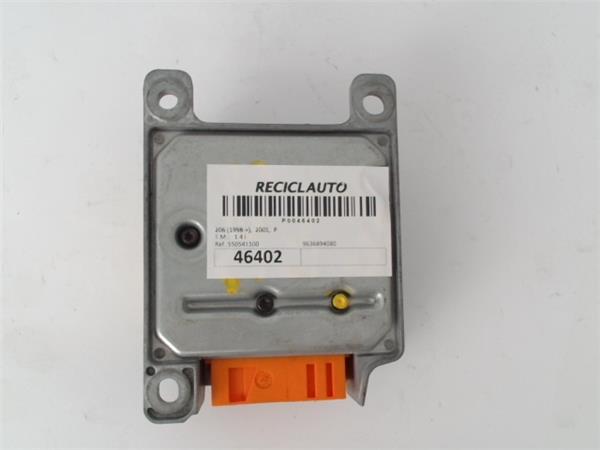 PEUGEOT 206 1 generation (1998-2009) SRS Control Unit 9636894080,550541500 24987024