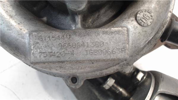 PEUGEOT 207 1 generation (2006-2009) Turbófeltöltő 9660641380,TD025S206T4 22658234