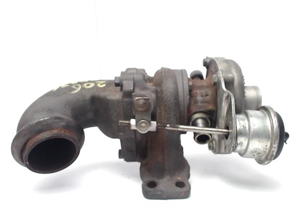 PEUGEOT 206 1 generation (1998-2009) Turbocharger KP3536758, 54351014861 19582202