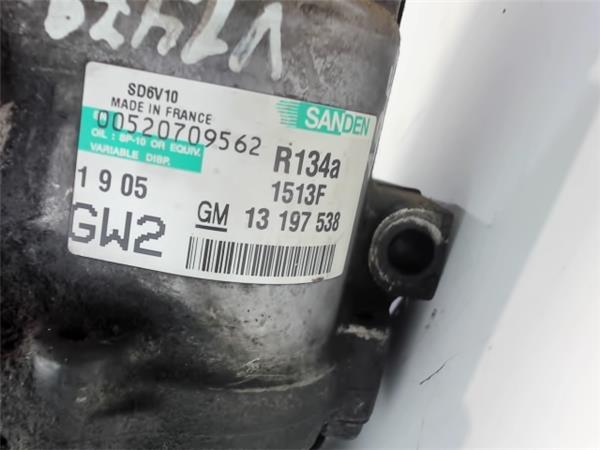 OPEL Combo D (2011-2020) Air Condition Pump 13197538,1513F 20504781