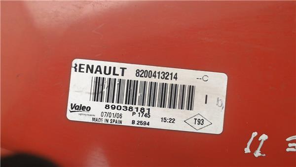 RENAULT Megane 2 generation (2002-2012) Rear Left Taillight 8200413214, 89038181 24401270