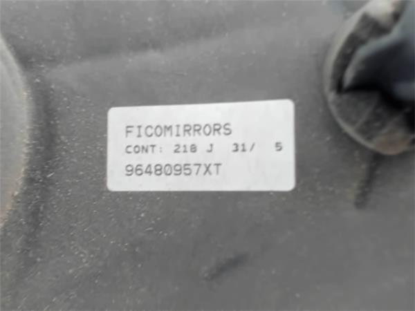 PEUGEOT 206 1 generation (1998-2009) Зеркало передней правой двери 96480957T 21112615