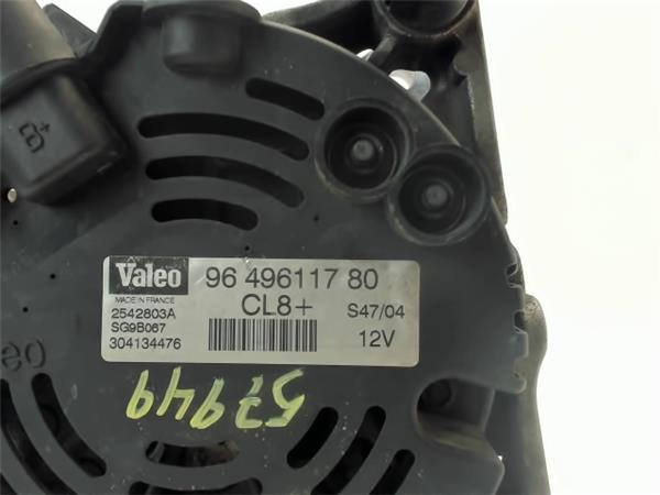 PEUGEOT 307 1 generation (2001-2008) Alternator 9649611780,2542803A 24989879