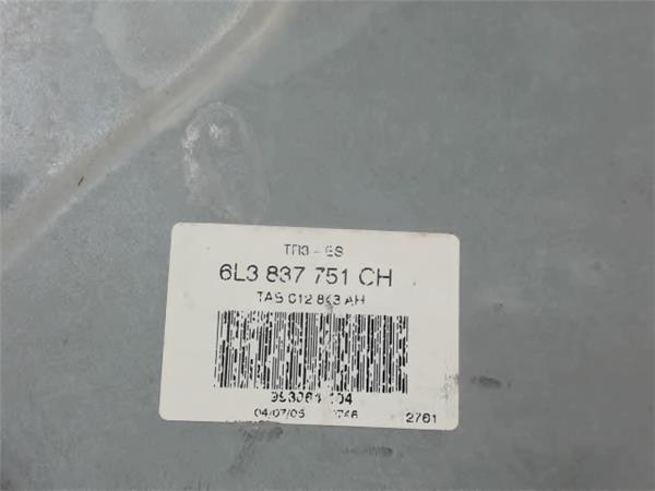 SEAT Ibiza 3 generation (2002-2008) Стеклоподъемник передней левой двери 6L3837751 19581007