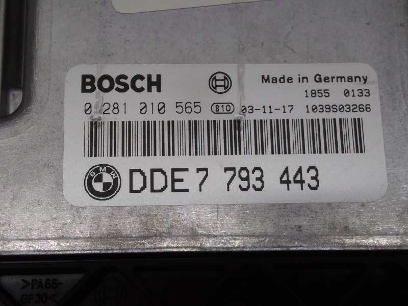 BMW 3 Series E46 (1997-2006) Блок управления двигателем 0281010565 24319699