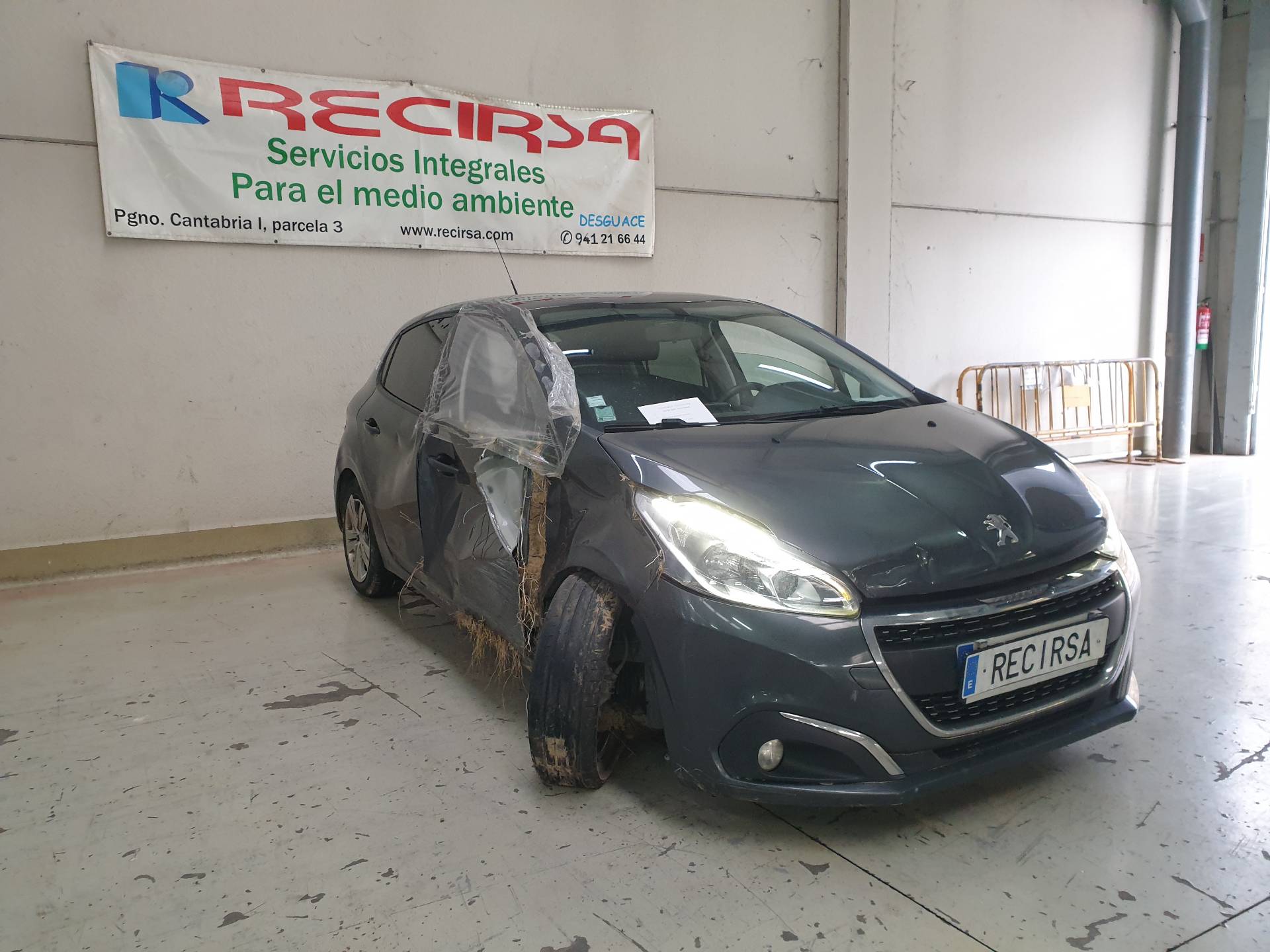 PEUGEOT Aizmugurējās kreisās durvis 9671907580 25569548