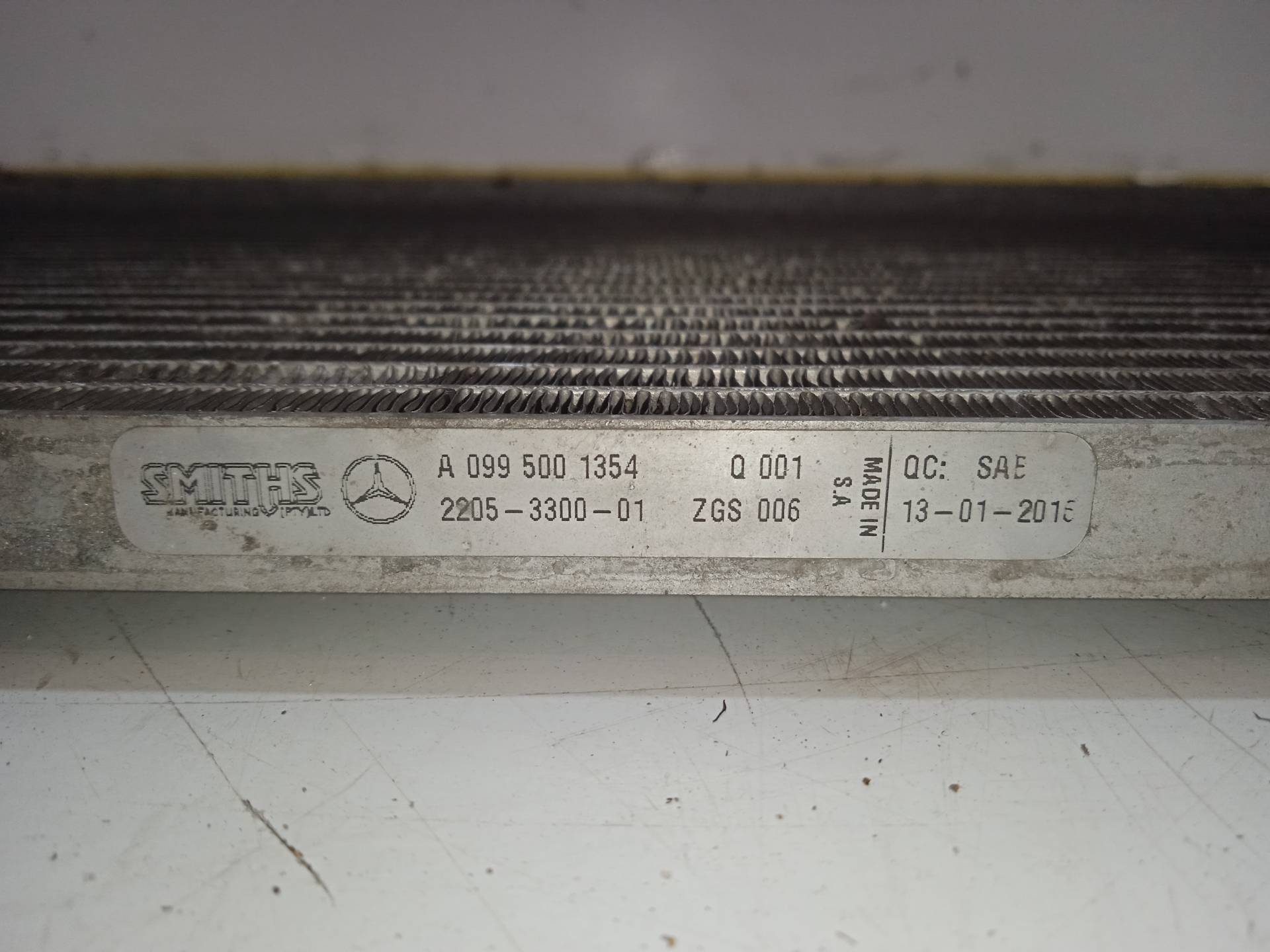 MERCEDES-BENZ C-Class W205/S205/C205 (2014-2023) Air Con radiator A0995001354 24331027