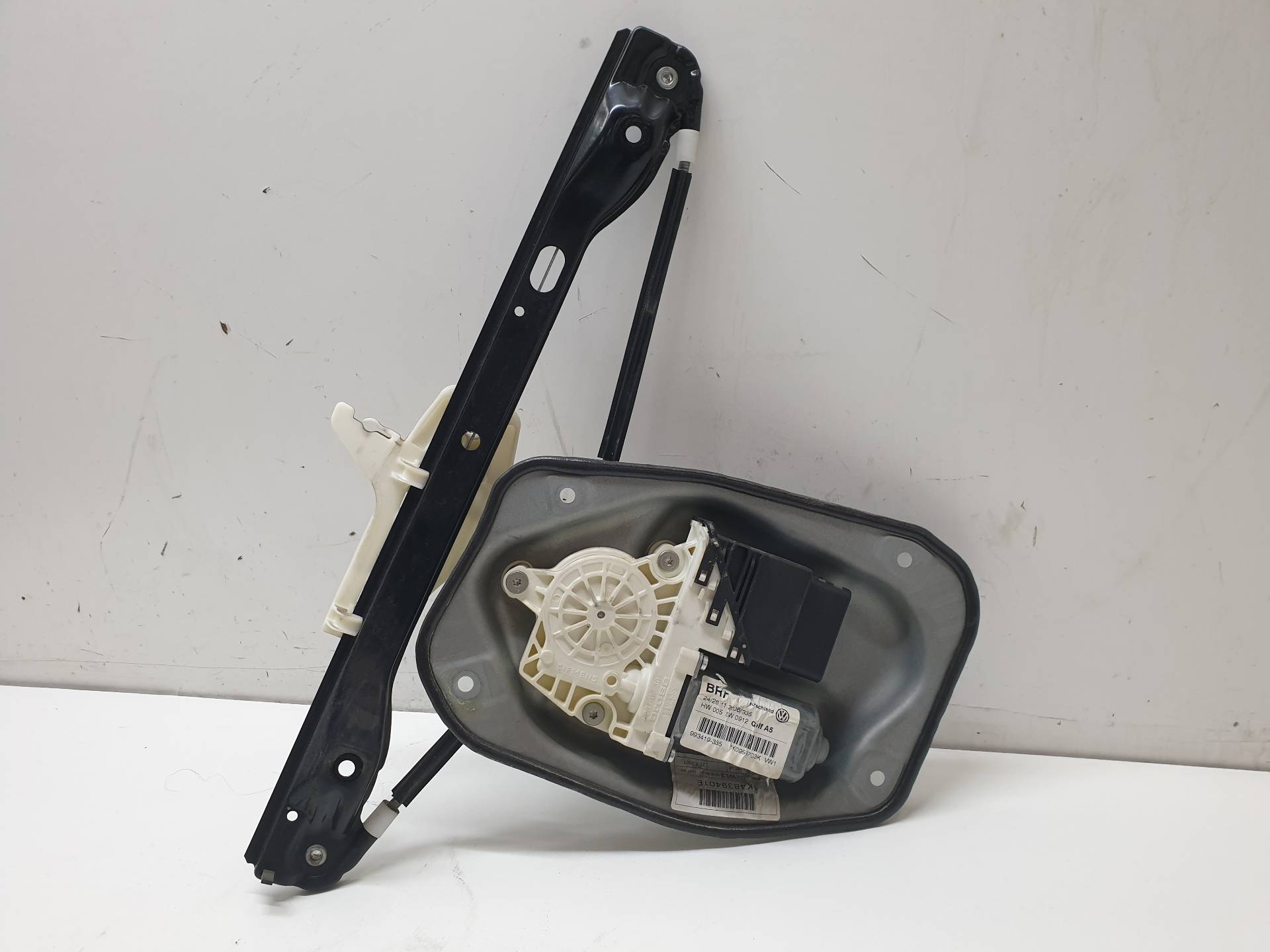 VOLKSWAGEN Golf 6 generation (2008-2015) Rear left door window lifter 1K4839401E 24335476