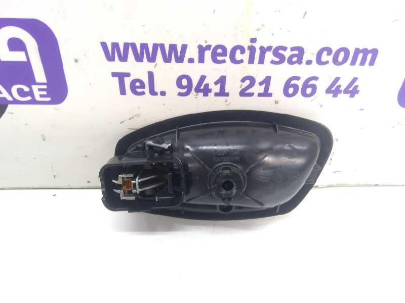 RENAULT Clio 3 generation (2005-2012) Højre bagerste indvendige åbningshåndtag 826720001R 24321603