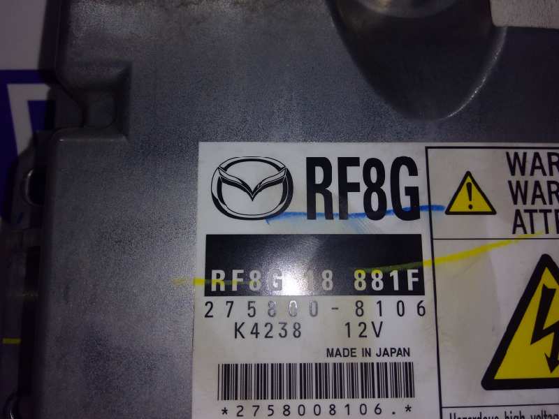 MAZDA 6 GH (2007-2013) Motorkontrollenhet ECU RF8G18881F 24313877