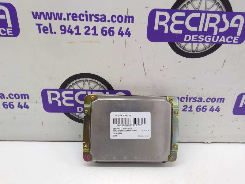 NISSAN Almera N16 (2000-2006) Блок керування двигуном ECU 0281010809 24316861