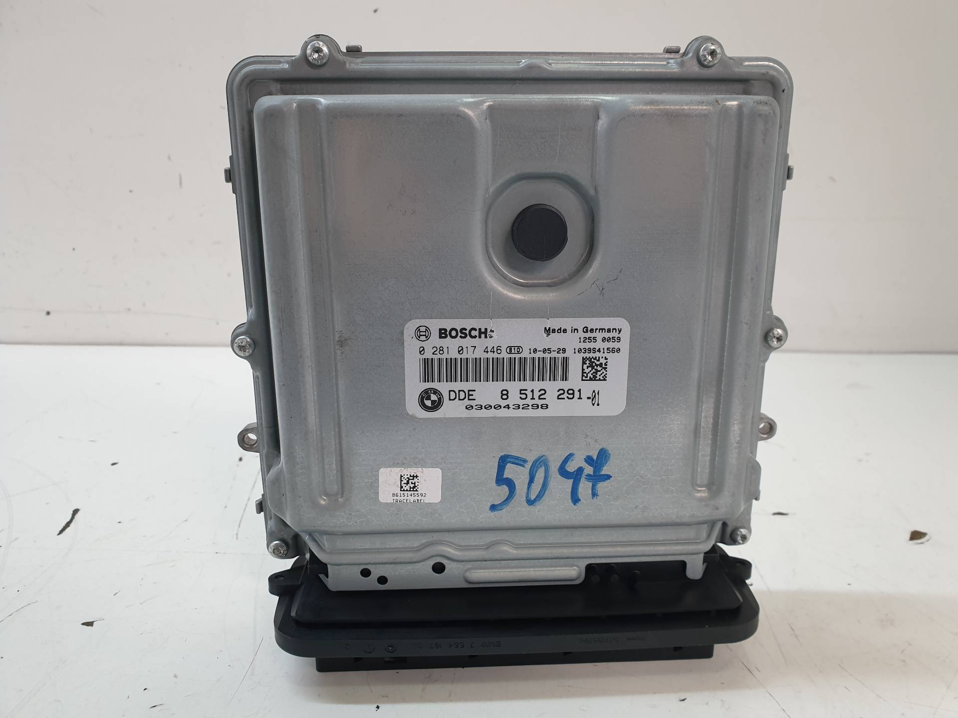 BMW 3 Series E90/E91/E92/E93 (2004-2013) Unitate de control motor 0281017446 25569498