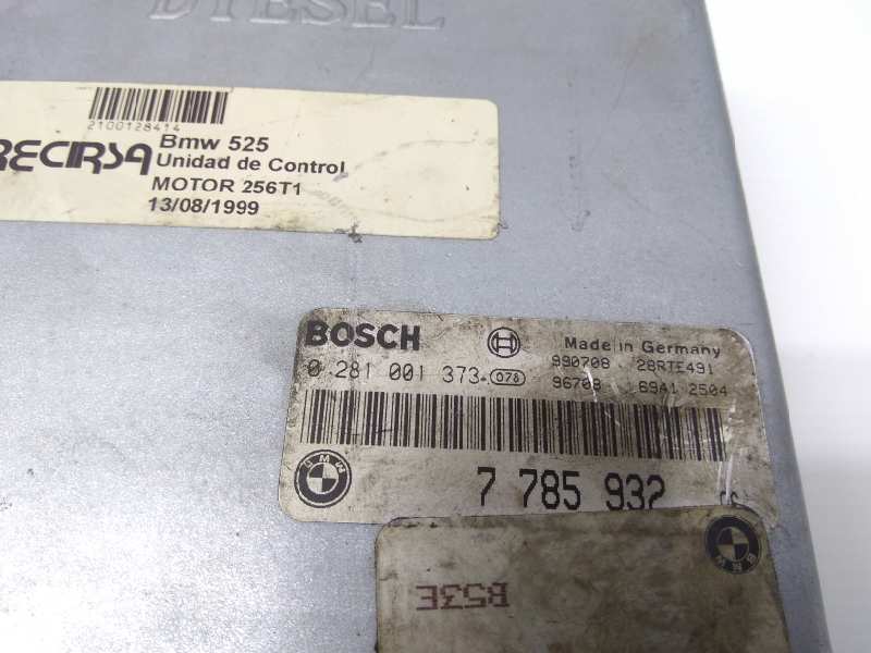 BMW 5 Series E39 (1995-2004) Variklio kompiuteris 0281001373, 2100128414 24310189