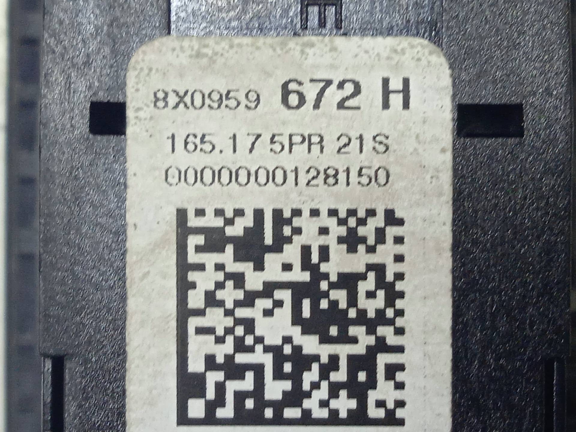 AUDI A1 8X (2010-2020) Hazard button 8X0959672H 24334735