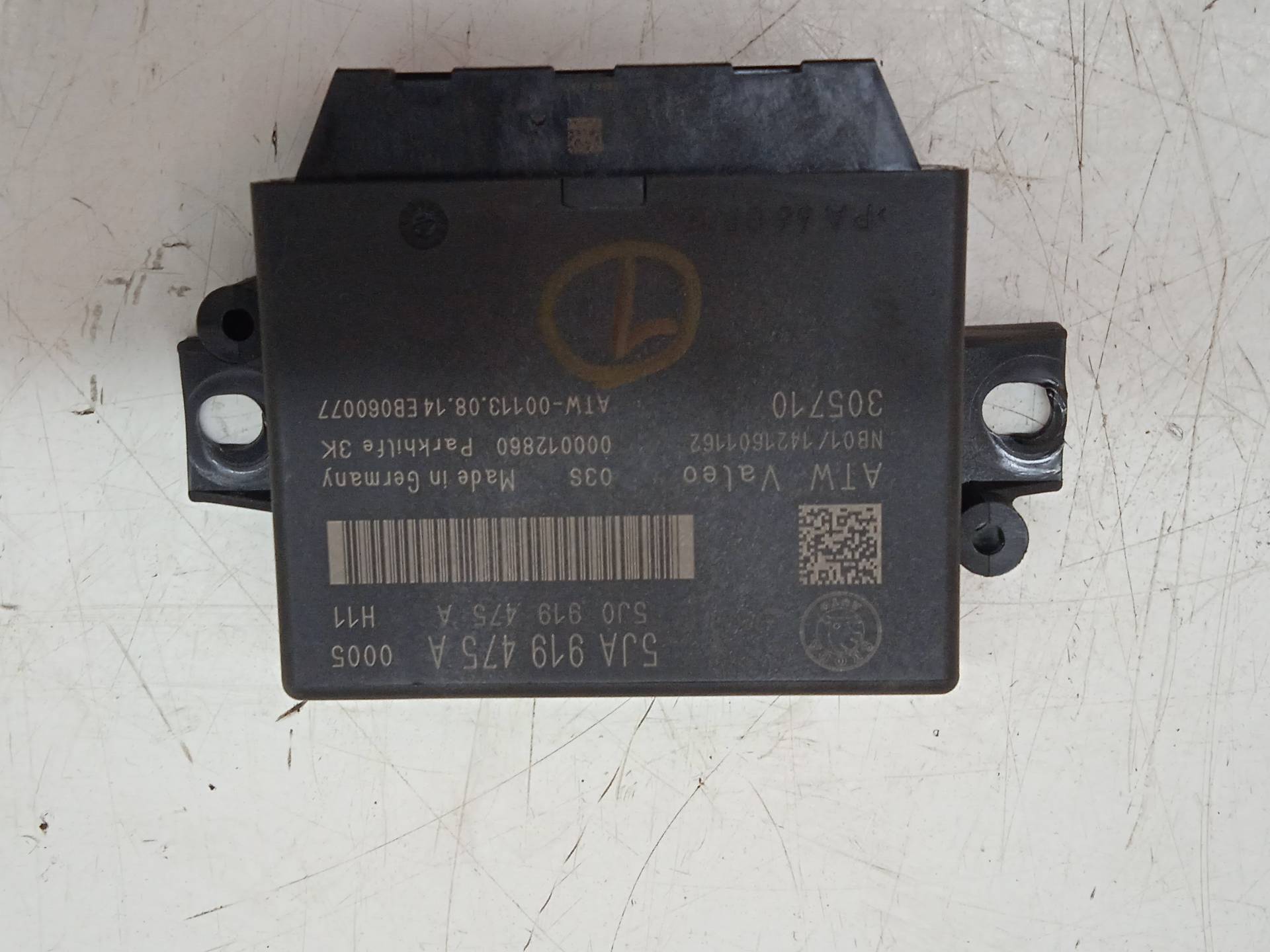 SEAT Toledo 4 generation (2012-2020) Other Control Units 5JA919475A 24311967