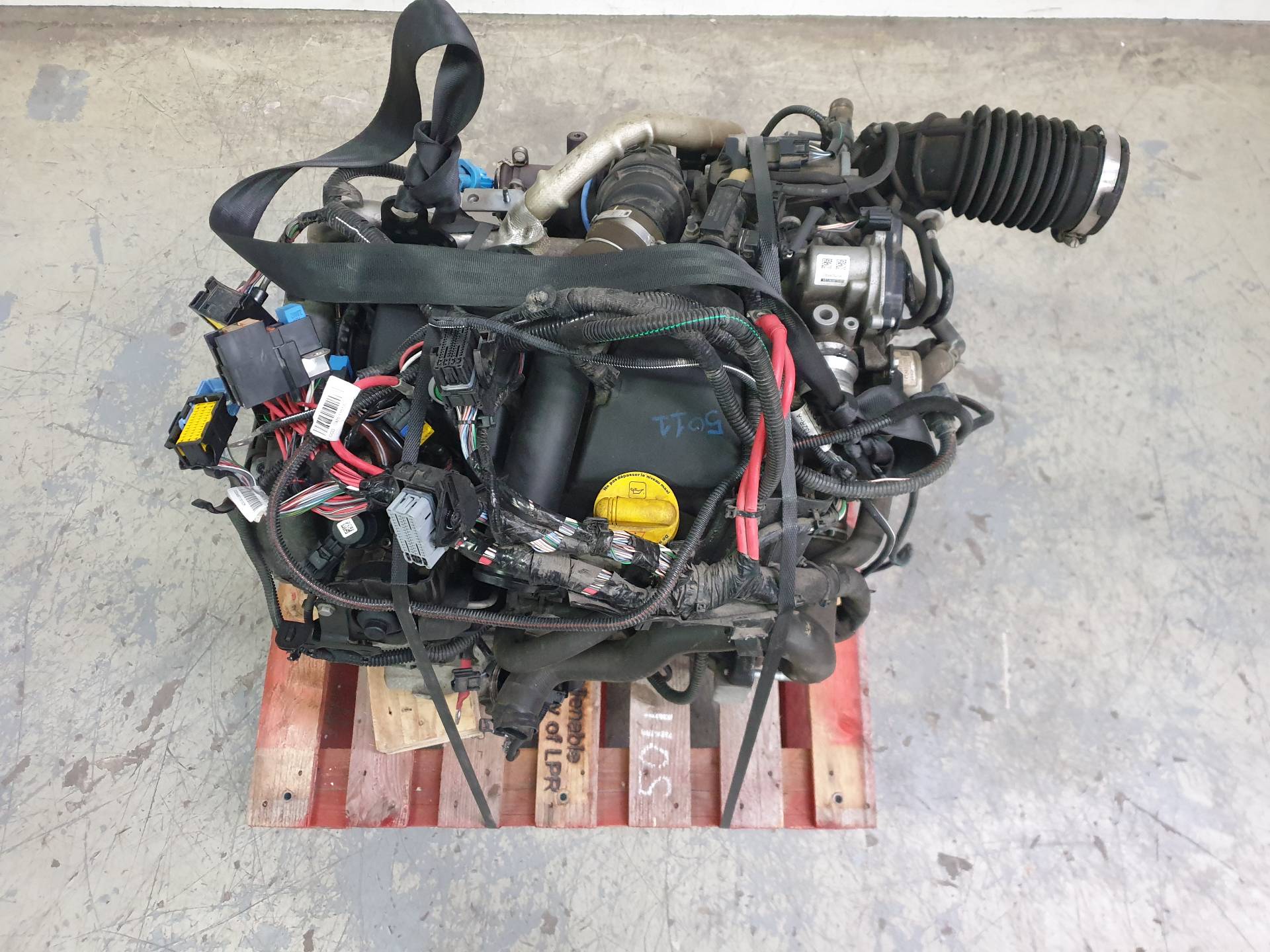 RENAULT Captur 1 generation (2013-2019) Engine K9K608 25404510