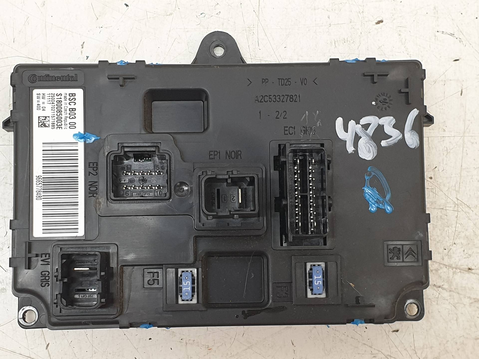 PEUGEOT 3008 1 generation (2010-2016) Other Control Units S180085003E 24338163