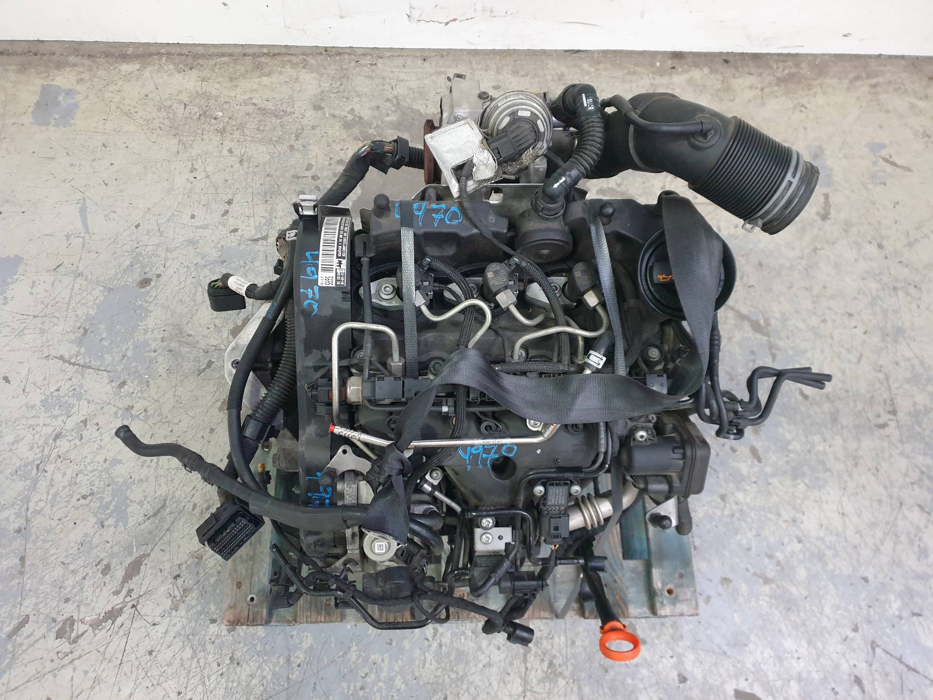 VOLKSWAGEN Polo 5 generation (2009-2017) Motor CFWA 24341535