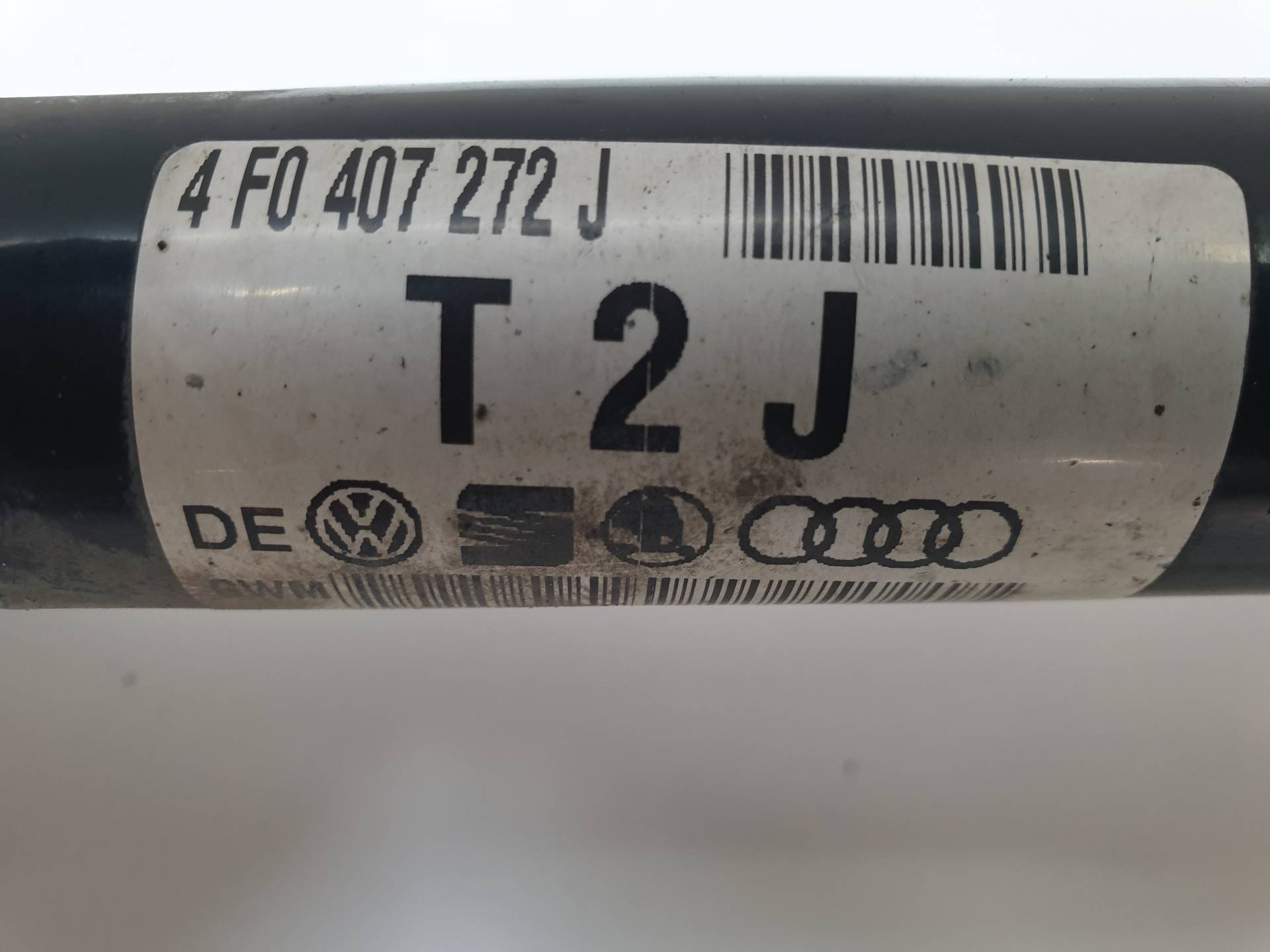 DODGE A6 C6/4F (2004-2011) Полуось передняя правая 4F0407272J 24338440