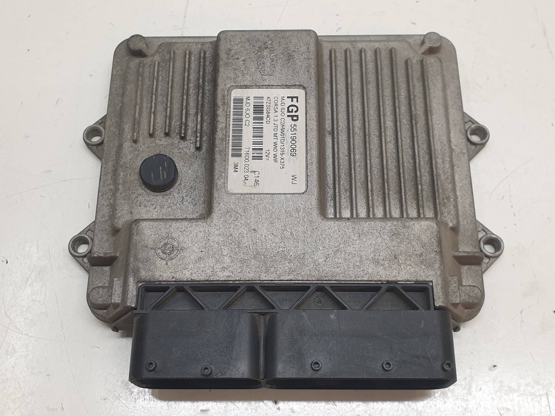 RENAULT Corsa C (2000-2006) Moottorin ohjausyksikkö ECU 55190069 24312794