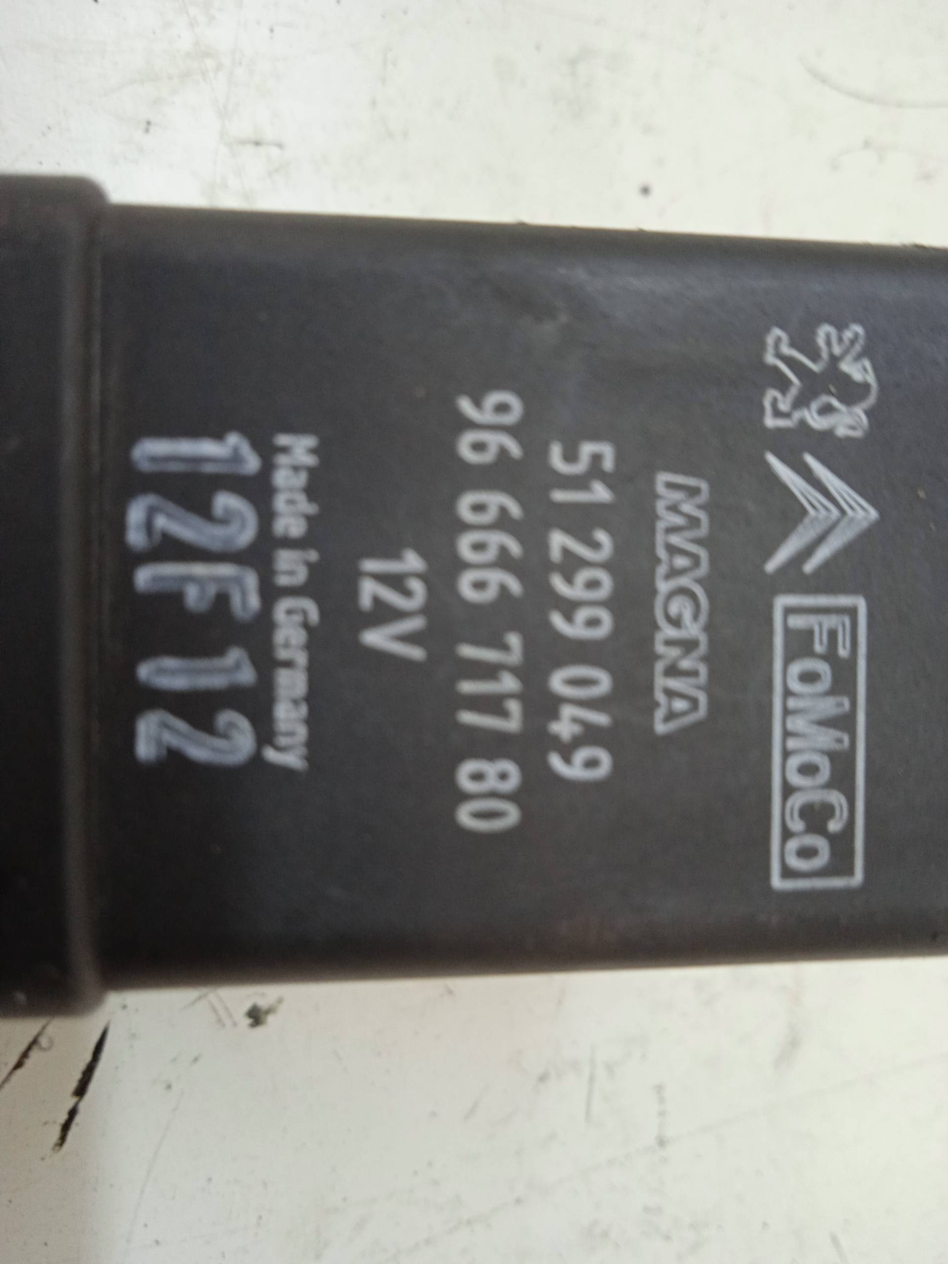 FORD Focus 3 generation (2011-2020) Relays 51299049 24337635