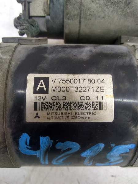 CITROËN Megane 3 generation (2008-2020) Starter Motor V75500178004 24324942