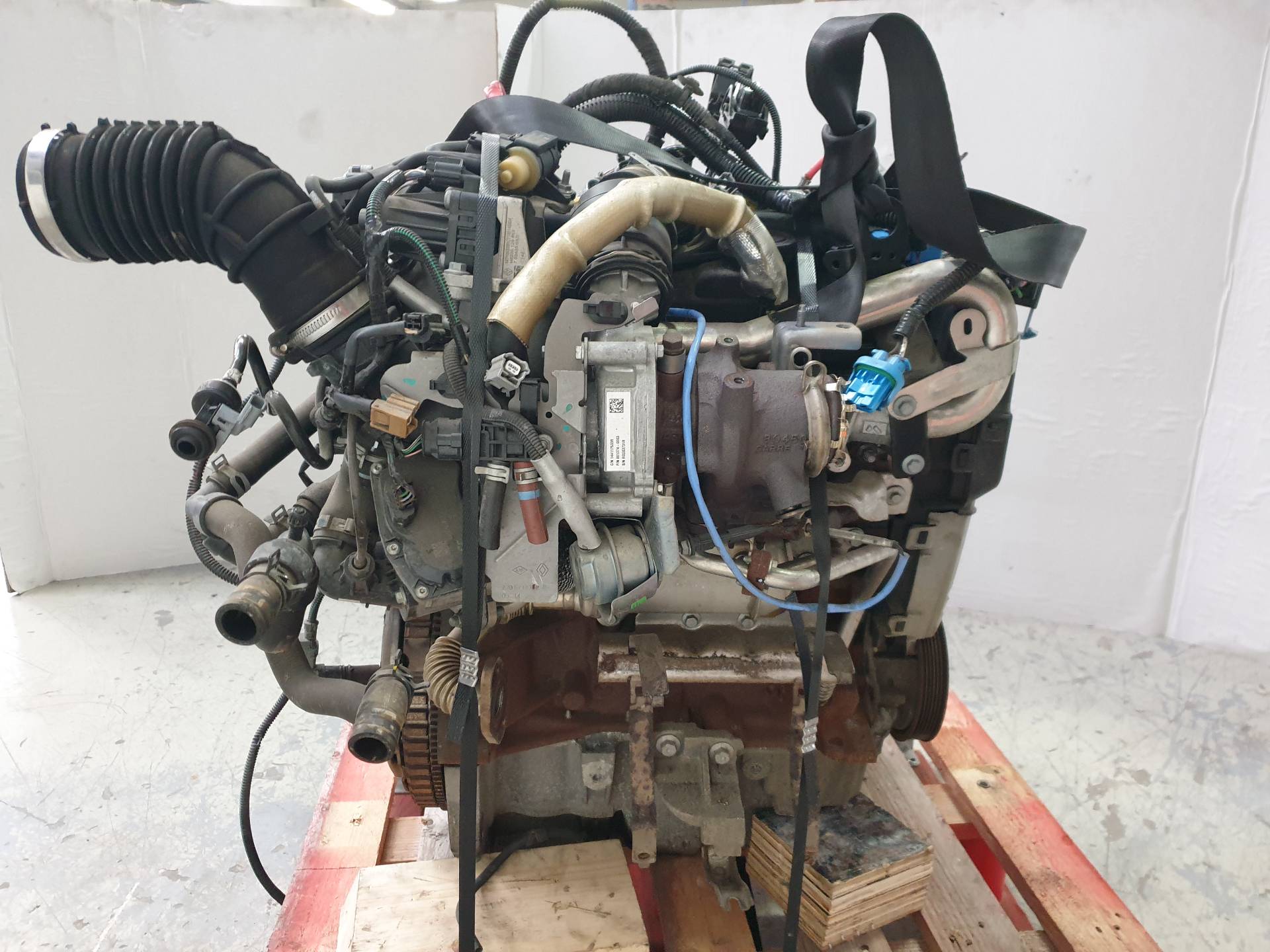 RENAULT Captur 1 generation (2013-2019) Engine K9K608 25404510