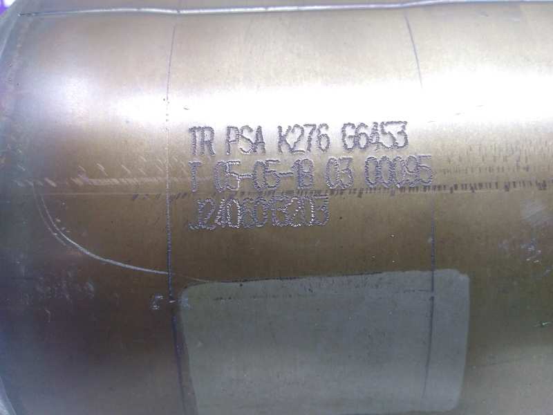 PEUGEOT 1007 1 generation (2005-2009) Katalizatorius K276G6453 24344915