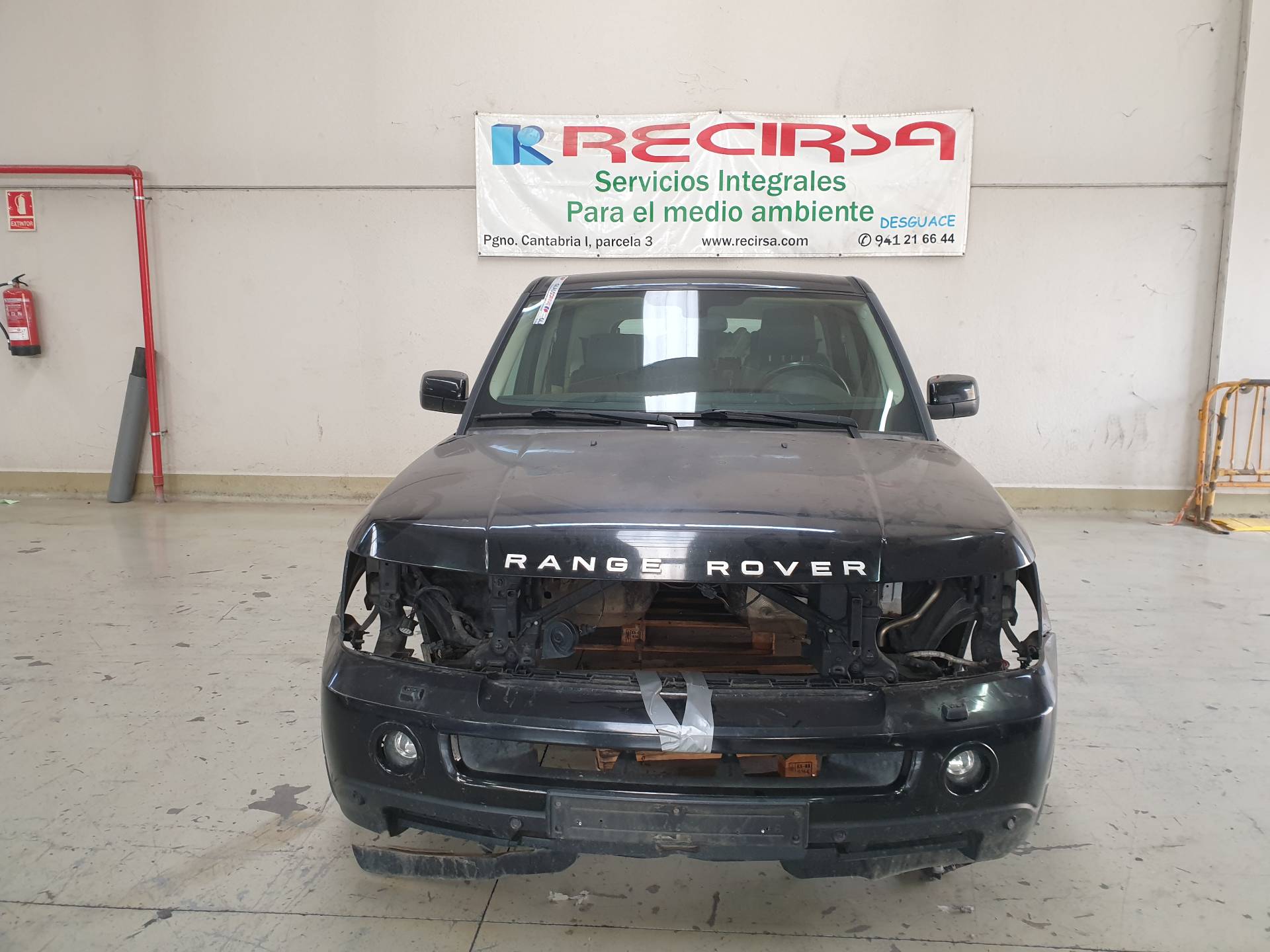 LAND ROVER Range Rover Sport 1 generation (2005-2013) Priekinis kairys sparnas ASB790030 24338772