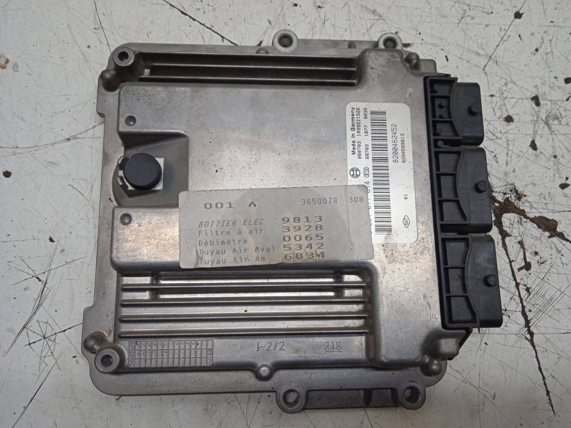 RENAULT Scenic 2 generation (2003-2010) Motora vadības bloks 8200462452 24334831