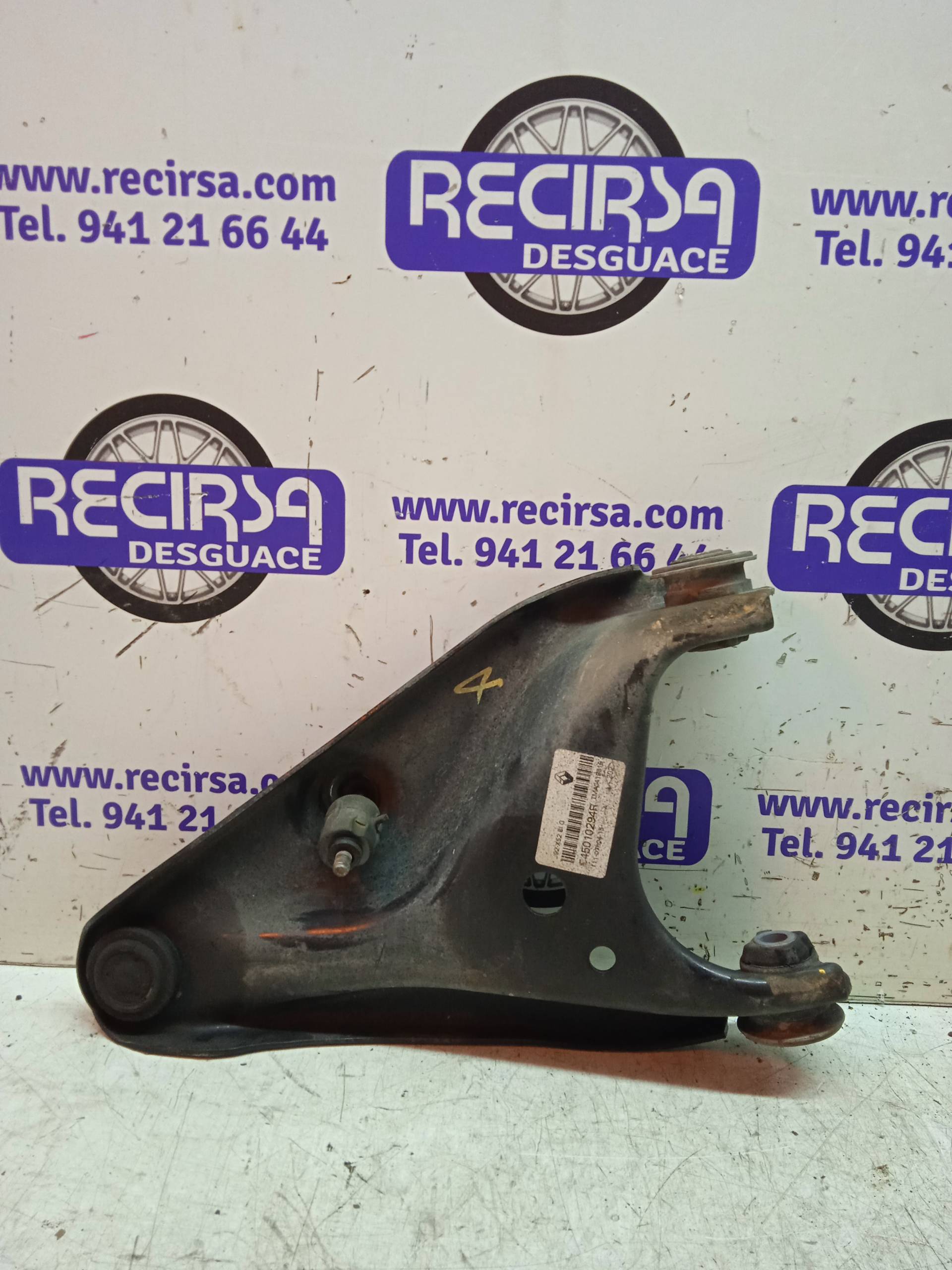 DACIA Sandero 2 generation (2013-2020) Front Left Arm 545010294R 24327797