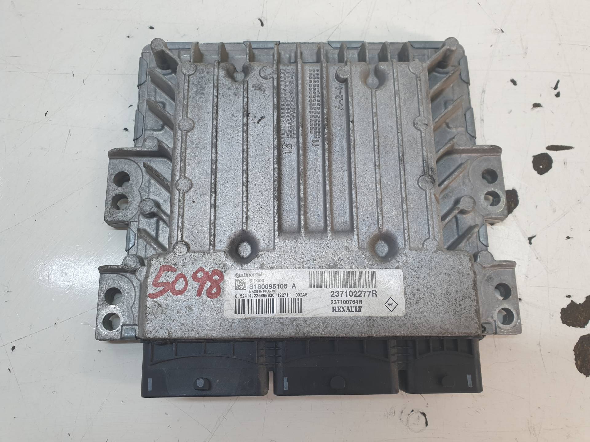 DACIA Lodgy 1 generation (2013-2024) Moottorin ohjausyksikkö ECU 237102277R 25570554