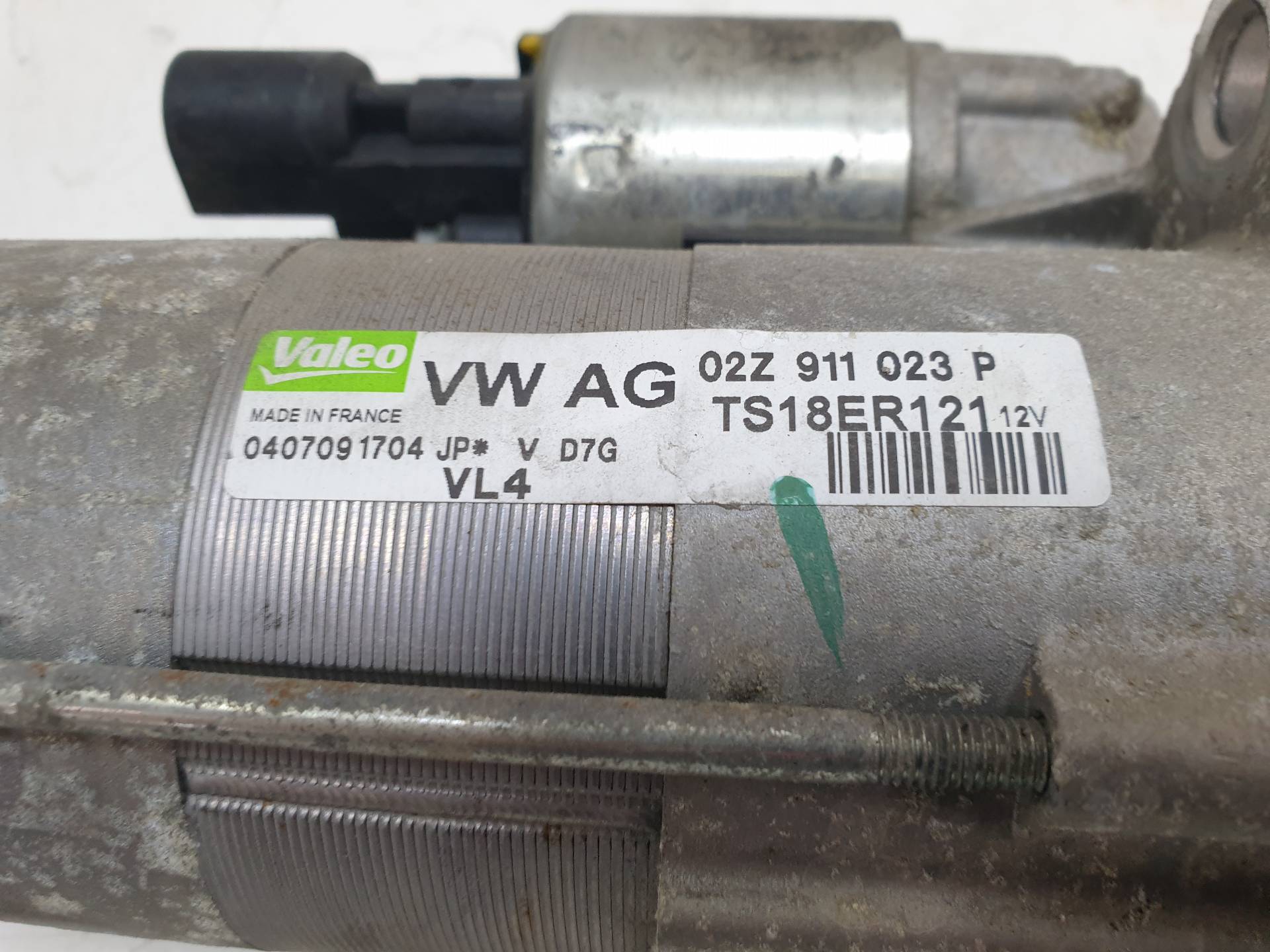 VOLKSWAGEN Golf Plus 2 generation (2009-2014) Starter auto 02Z911023P 25569563