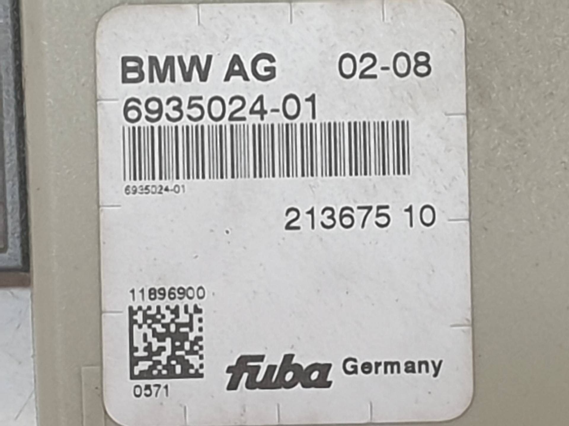 BMW 3 Series E90/E91/E92/E93 (2004-2013) Kiti valdymo blokai 6935024 24338001